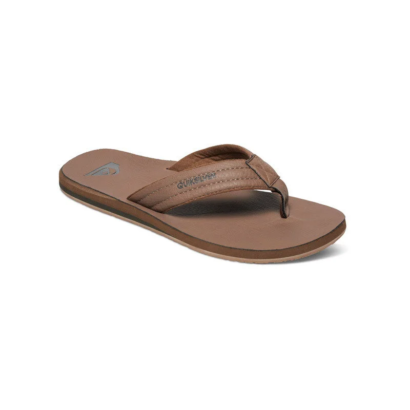 Quiksilver Carver Nubuck Sandals - Tan