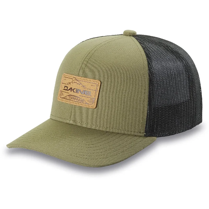 surfboards for deeper carves and maneuvers-DaKine Peak to Peak Trucker Eco Hat