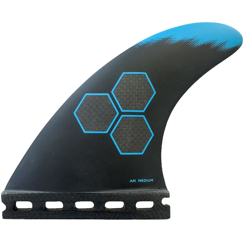 Channel Islands Tech 2 Tri Fin Set-Blue-Medium