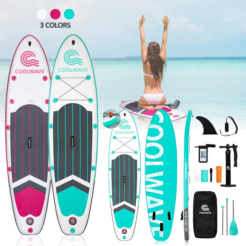 350 LBS Inflatable Paddle Board SUP Surfing Yoga Fishing