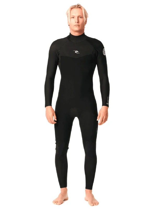 Rip Curl Mens Dawn Patrol Back Zip 4/3mm GBS Steamer Wetsuit