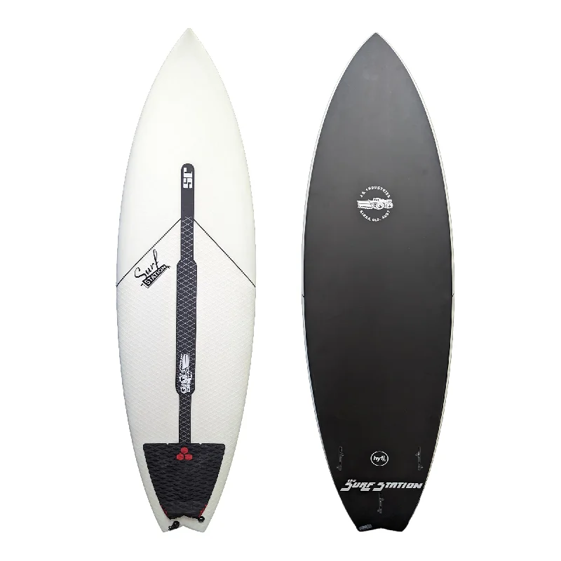 surfboards for big waves-JS Black Baron Demo Surfboard - FCS II