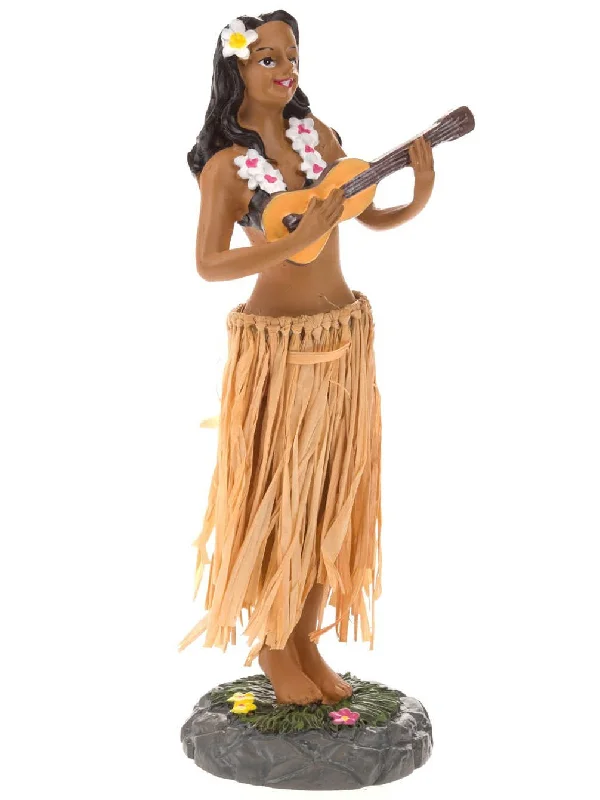 Hawaiian Hula Dashboard Doll