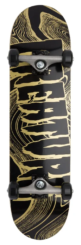 surfboards for aggressive rail-to-rail movement-Creature Metallic Swirl Mini 7.75 x 30" Complete