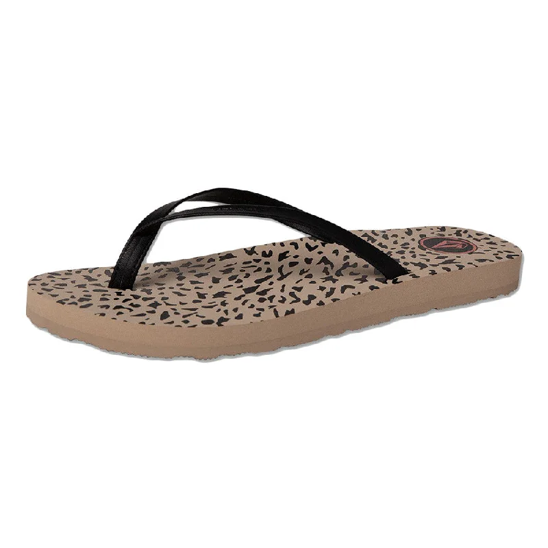 Volcom Color Me Spring Sandal - Animal Print