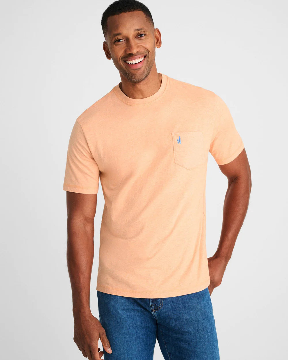 Johnnie-O Men's Heathered Dale Short Sleeve T-Shirt