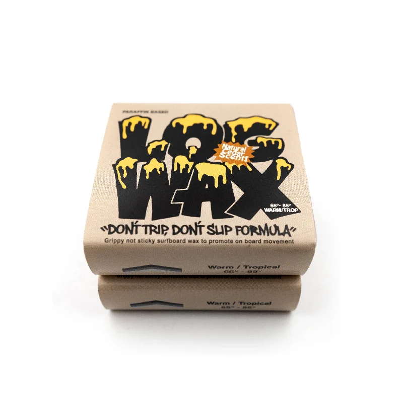 Bubble Gum Surf Wax x Log Wax by CJ Nelson Warm/Trop