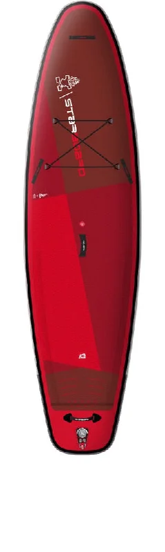 surfboards for quick transitions in waves-2022 STARBOARD INFLATABLE SUP 11'0" x 34" RIVER DELUXE DOUBLE LAYER SC SUP BOARD