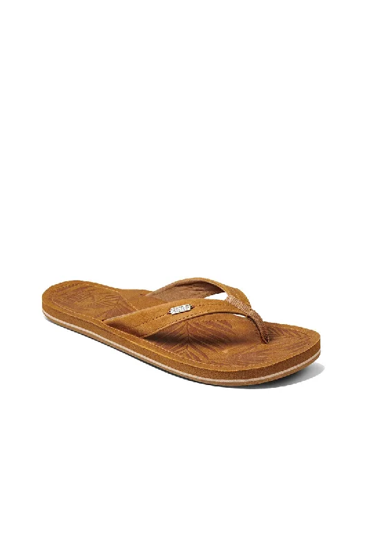 Reef Leather Drift Away Sandal - Caramel