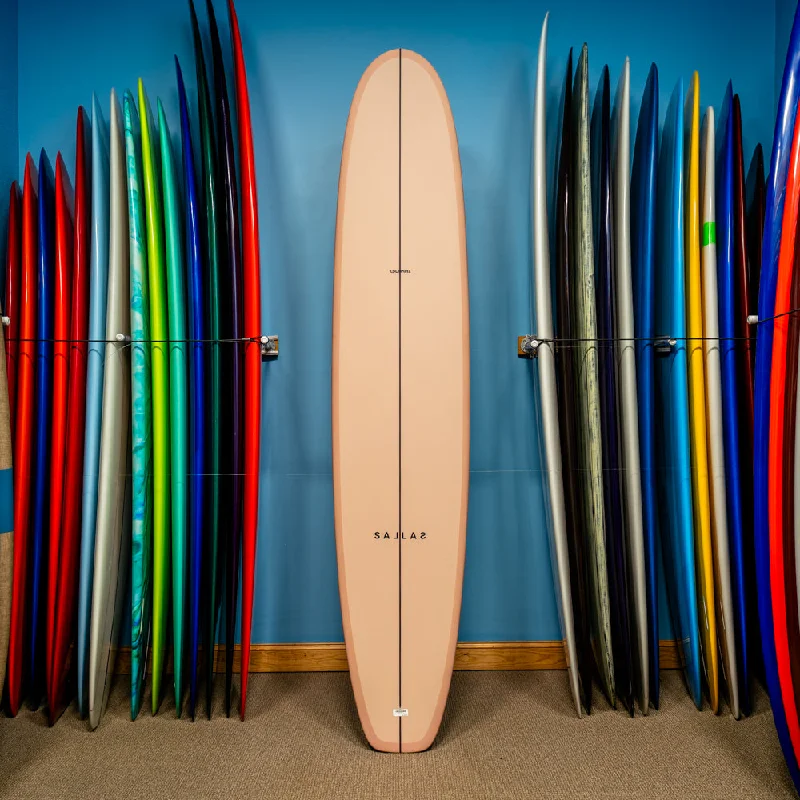 surfboards with increased volume for buoyancy-Kai Sallas Tsunami Thunderbolt Silver 9'6"