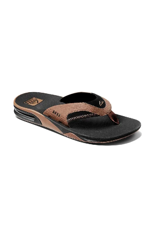 Reef Fanning Sandal - Black And Tan