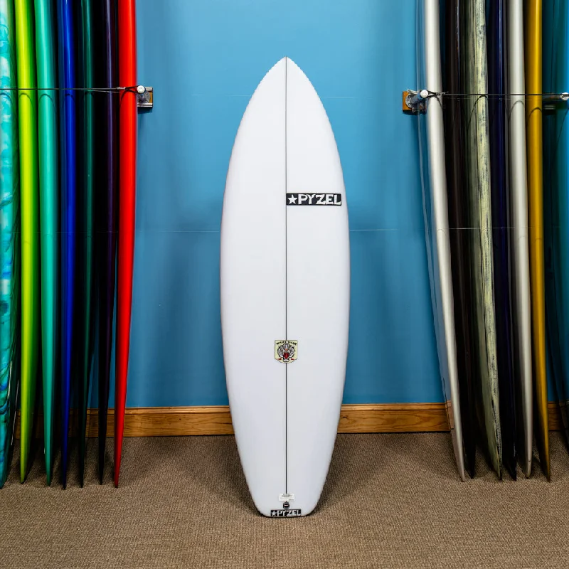 surfboards for fast turns-Pyzel White Tiger PU/Poly 5'10"