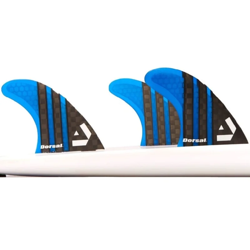 DORSAL Surfboard Fins Thruster 3 Set FCS Compatible