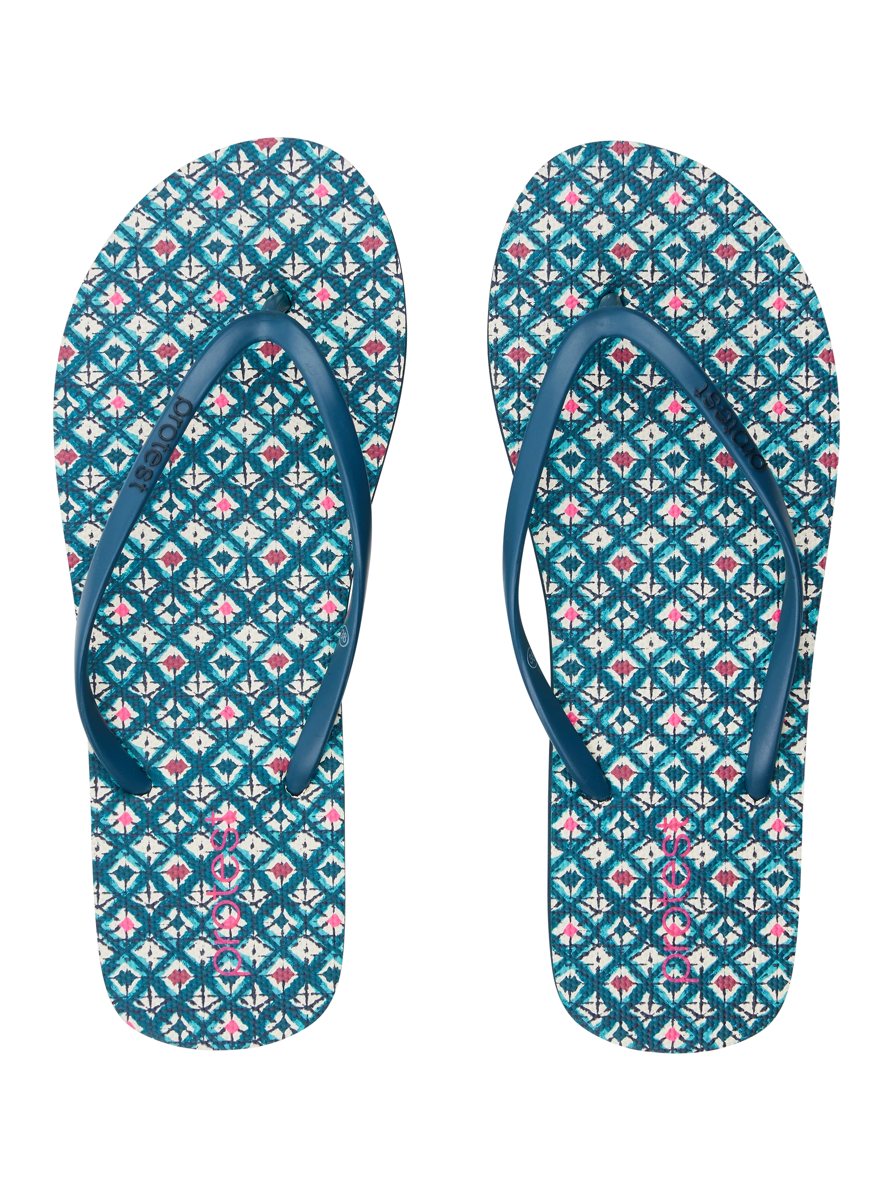 Florine Flip Flops - Raku Blue