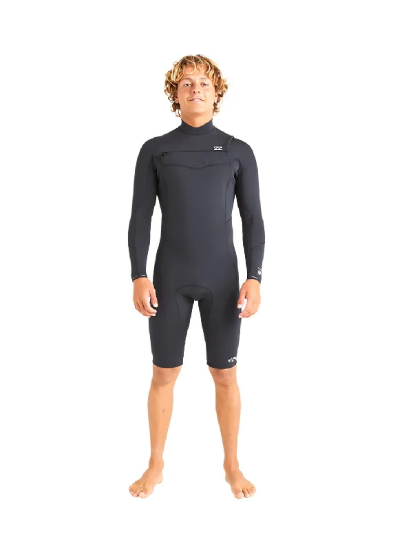 Billabong Mens Absolute Natural 2mm CZ GBS LS Spring Suit Wetsuit