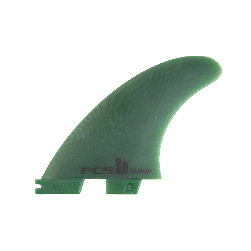 FCS II Carver Neo Glass 5-Fin Surfboard Fins - Large/Sage