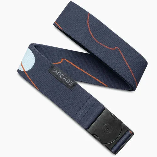 surfboards with high tail kick for maneuverability-Arcade Swell Belt Navy