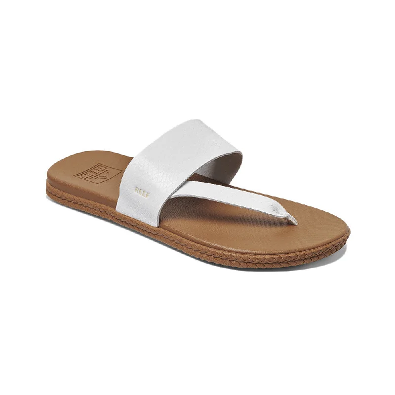 Reef Cushion Sol Sandal - White / Snake