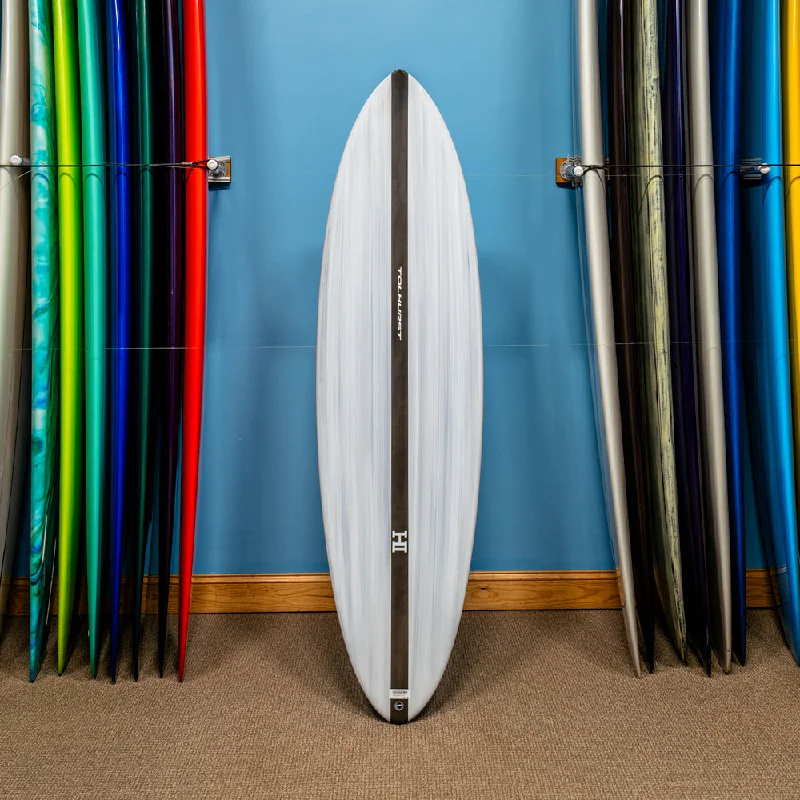 surfboards with customizable fins for performance-Harley Ingleby Mid 6 Mini Thunderbolt Black 6'4"