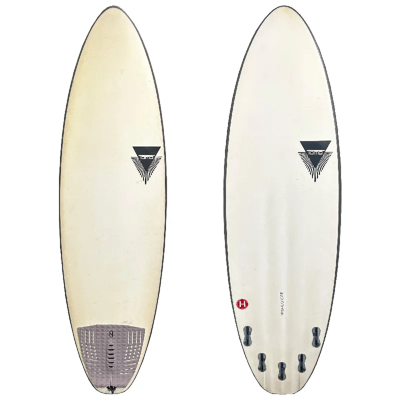 surfboards with narrow noses for speed-Tomo Hydroshort 5'8 Consignment Surfboard - FCS II